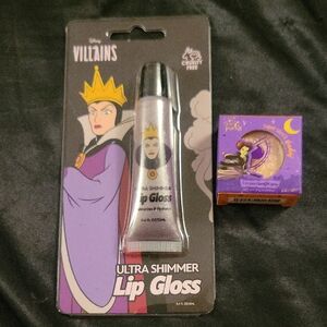 Disney Villains Shimmer Lip Gloss and Hocus Pocus Shadow New
